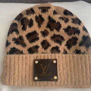 Re-purposed LV Monogram Beanie